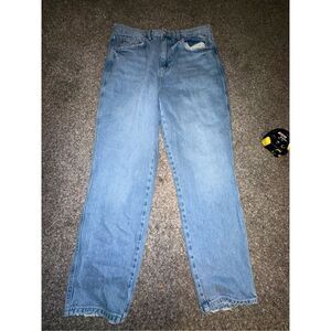 We The Free High Rise Straight Leg Jeans